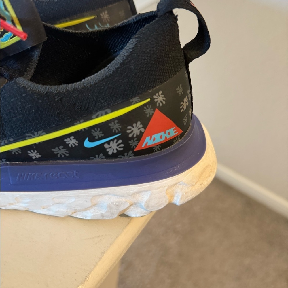 Men's Nike React Infinity Run Flyknit AS 'Bright Cactus Size 9 - Picture 3 of 9